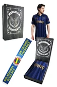 Fenerbahçe Orijinal Lisanslı 2025-2026 Yeni Sezon Lazer  Kutulu Lacivert Forma Ve Atkı thumbnail 1