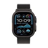 Apple Watch Ultra 2 GPS + Cellular 49mm Black Titanium Case with Black Titanium Milanese Loop - M - 2