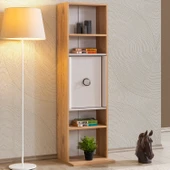 Kitaplık, Dolunay Dolaplı 4 Raflı Kitaplık thumbnail 1