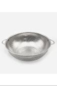 LitaeTrend Çift Kulplu Metal Süzgeç 22,5 Cm. Royaleks-CLKN-1545 - 1
