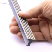 Foça Soft Antik Sarı 800 mm Uzun Metal Kulp 3 Vidalı Mobilya Çekmece Dolap Kapak Kulpları Premium thumbnail 2