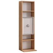 Kitaplık, Dolunay Dolaplı 4 Raflı Kitaplık thumbnail 2