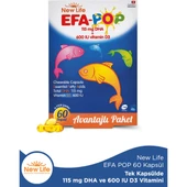 New Life Efa Pop 60 Kapsül thumbnail 1