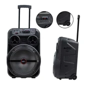Midex MXR-280SXC Taşınabilir Seyyar Portatif 3 Mikrofonlu Şarjlı Ses Sistemi Hoparlör (280 Watt) - 2