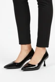 Aspor Siyah Rugan Kadın Topuklu Ayakkabı thumbnail 1