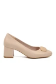 Aspor Bej Kadın Topuklu Ayakkabı thumbnail 2