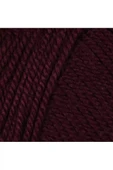 LitaeTrend 1 Adet Dora El Örgü İpi Yünü 100 gr 035 Bordo thumbnail 2