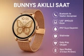 Bunnys iPhone 11 Uyumlu 1.43" AMOLED Ekran Akıllı Saat – Su Geçirmez Kadınlar İçin - 1