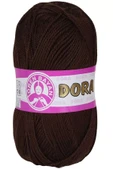 LitaeTrend 1 Adet Dora El Örgü İpi Yünü 100 gr 083 Kahverengi thumbnail 1