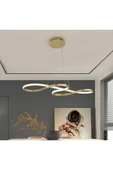 burenze A Modern Sarkıt Power Led Avize Concept Ürün Gold Sarı Gün Işığı - 3