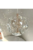 burenze Luxury Exclusive Crystal Led Aplik Kristal Taşlı Aplik Gold Sarı Kademeli 3 Renk - 6