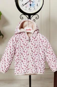 Çift Taraflı Kız Bebek Çocuk Mont 51344 - 9
