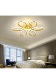 Fico Home Modern Plafonyer Tavan Led Avize Massano Ledli Avize Eskitme Gold - 1