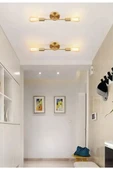 Fico Home Eskitme Gold Sarı Modern Duvar Aplik Şık Görsellik Katar - 3