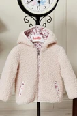 Çift Taraflı Kız Bebek Çocuk Mont 51344 - 5