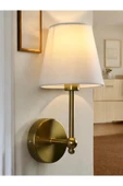 burenze Modern Duvar Aplik Lampedusa Aplik Eskitme Gold Sarı E-27 Duy Elektrik İle Çalışır - 1