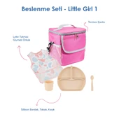 Babyjem Bebek Hediye Beslenme Seti Little Girl 5 Parça - 1