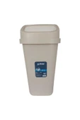 LitaeTrend Kapaklı Çöp Kovası, Plastik 17 Lt  Royaleks-G647 - 1