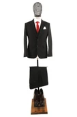 Yelekli Takım Elbise Slim Fit - 3
