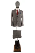 Yelekli Takım Elbise Slim Fit - 3