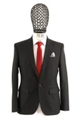 Erkek Tek Ceket Slim Fit - 3