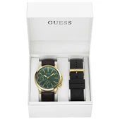 Guess Deri Erkek Kol Saati Çift kordonlu GUGW0664G2 - 2