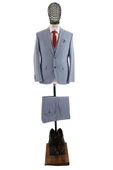 Yelekli Takım Elbise Slim Fit - 3