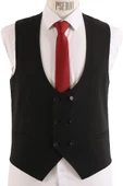 Yelekli Takım Elbise Slim Fit - 7