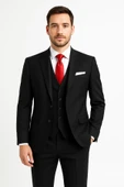 Yelekli Takım Elbise Slim Fit - 1