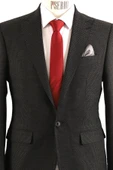 Erkek Tek Ceket Slim Fit - 4