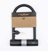 RAPTOR - Anahtarlı U Kilit 170×260mm Bisiklet Motosiklet Scooter Güvenlik U Kilidi thumbnail 1