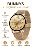 Bunnys XİAMOİ 14 Ultra Uyumlu Şık Kadın Akıllı Saat – Su Geçirmez, Yuvarlak Çelik Kasa, Metal Kordon - 1