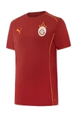 Galatasaray Orijinal Lisanslı Sıfır Yaka Kırmızı Antrenman 5 Yıldızlı T-Shirt Gs Aslan Baskılı Hediyelik Ahşap Kutulu thumbnail 5