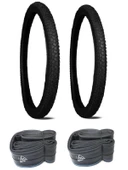 Billas 26 Jant 26x1.95 Bisiklet Dış Lastiği BL300 X 2 Adet + İç Lastik Seti - 1