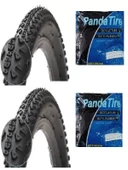 RFL 27 Jant 27,5x2.10 (54-584) Bisiklet Dış Lastiği D27568 X 2 Adet + Plus Panda İç Lastik Seti - 1