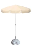 Plaj Şemsiyesi Krem renkli 200 cm 10 telli 20lt. Bidonlu Taşıma Çantası Hediyeli thumbnail 1