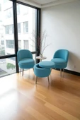 WoodyMaison Bella Oturma Takımı–İkili Koltuk, İki Adet Berjer ve Bir Adet Sandıklı Puf, Ofis & Salon Kullanımı - 3