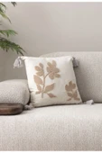 WoodyMaison Comfort Punch Bohem Desenli Kırlent Kılıfı, Koltuk Yastık Kılıfı – 45x45 cm - 1
