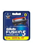 Gillette Fusion5 Proglide Yedek Tıraş Bıçağı 4'lü - 1