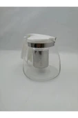 LitaeTrend Çelik Süzgeçli Cam Demlik 900 Ml. Royaleks-8882 - 1