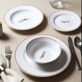 Güral Porselen Yonca 24 Parça Yemek Takımı 7014 - 6