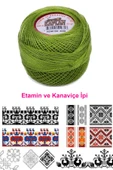 LitaeTrend Kaplan Etamin Ve Kanaviçe İpi 8 No Kod/Renk: 3348 - Royaleks thumbnail 2