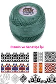 LitaeTrend Kaplan Etamin Ve Kanaviçe İpi 8 No Kod/Renk: 109 - Royaleks thumbnail 2
