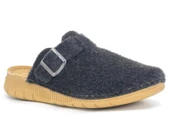 Yumuşak Confort Taban Keçeli Tokalı Kapalı Erkek Terlik Siyah Tarzmine4181 thumbnail 1