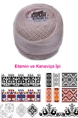 LitaeTrend Kaplan Etamin Ve Kanaviçe İpi 8 No Kod/Renk: 745 - Royaleks thumbnail 2