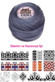 LitaeTrend Kaplan Etamin Ve Kanaviçe İpi 8 No Kod/Renk: 319 - Royaleks thumbnail 2