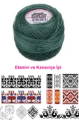 LitaeTrend Kaplan Etamin Ve Kanaviçe İpi 8 No Kod/Renk: 726 - Royaleks - 2