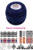 LitaeTrend Kaplan Etamin Ve Kanaviçe İpi 8 No Kod/Renk: 823 - Royaleks thumbnail 2