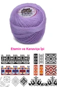 LitaeTrend Kaplan Etamin Ve Kanaviçe İpi 8 No Kod/Renk: 553 - Royaleks thumbnail 2