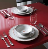 Güral Porselen Yonca 24 Parça Yemek Takımı 7014 - 5